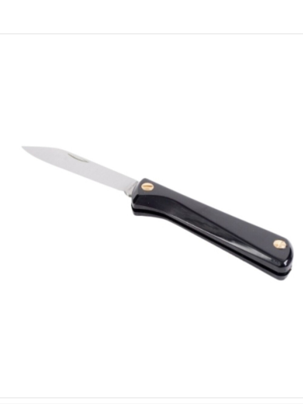 Vtg Single 3" Blade folding knife Pocket Knife Black Utility Gorpcore Tactical